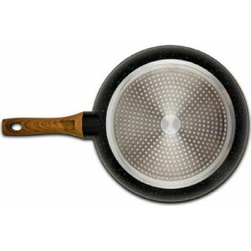 NONSTICK PAN WITHOUT LID  NATURE 10-144-102 (26CM / STONE BLACK)